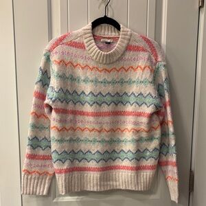 American Eagle Outfitters Multicolor Patterned Sweater